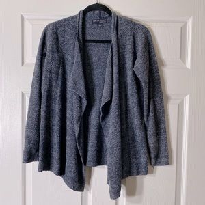 Barefoot Dreams Blue and Gray Cardigan Size:Large